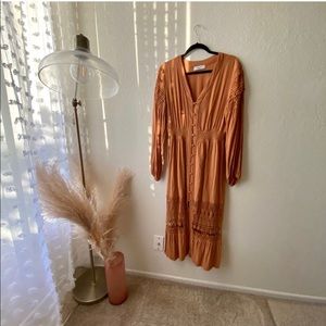 Midi Boho Dress
